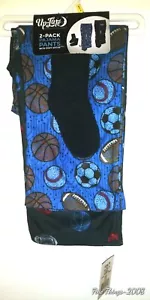2 Pairs Boys Size M, 6/8 Pajama Pants & 1 Bonus Pair Navy Blue Socks NWT - Picture 1 of 4