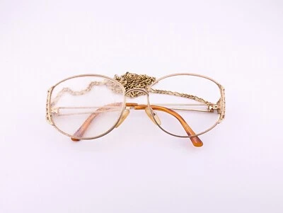 Gafas Christian Dior, solo monturas, oro 2881 40, 55-16-125, metal, Austria Foto 1 de 4