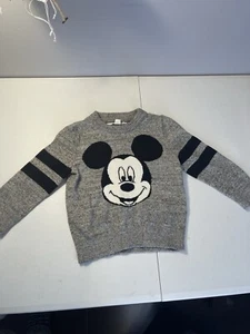 Mickey Mouse Sweater Boys Size 5 - Gap Kids - Picture 1 of 4