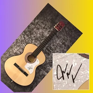 GFA I'll Stand By You Star JAKE WESLEY ROGERS Signed Acoustic Guitar J3 COA - Picture 1 of 7