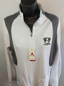 Anaheim Ducks Womens Sizes M-L-XL Long Sleeve Performance Shirt by Antigua $65 - Picture 1 of 6