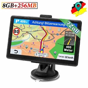 7“ Zoll GPS Navi Navigation für Auto LKW PKW Navigationsgerät 8GB+256MB ▶EU ▶FM