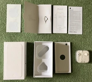 (NO PHONE) iPhone 6 128GB Space Gray BOX with AirPod headphones, SIM tool, guide - Zdjęcie 1 z 4
