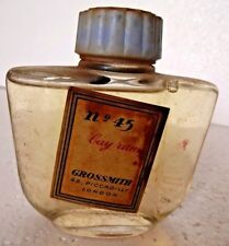 Vintage Bottle Of Bay Rum Grossmith Piccadilly London Cologne/Aftershave Loti"23