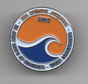 2001 National Jamboree, Corps of Engineers Water Management Pin, Mint! - Picture 1 of 1