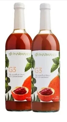 Suco Nu Skin Nuskin Pharmanex G3 03/2027 2 frascos. Caixa/selada exp. 03/2027 - Imagem 1 de 4