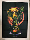Vintage  ODM  Unused  2004 TEXTILE POSTER FLAG   fantasy goth heavy metal banner