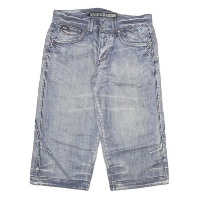Shorts casuais masculinos BLEND denim azul XL W32 elegante mistura de algodão desgaste de verão - Imagem 1 de 4