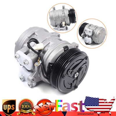 Compresor de aire acondicionado para Geo Metro/Tracker Suzuki Swift/Sidekick/X-90 CO 10685D EE. UU. Foto 1 de 4
