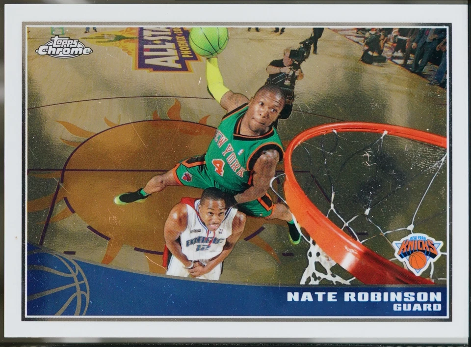 2009-10 Topps - Chrome Refractors Basketball Nate Robinson #66 NM - Image 1 of 1