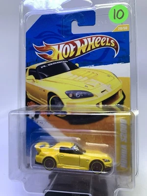 Hot Wheels 2011 nuevos modelos Honda S2000 amarillo con ruedas PR5 Foto 1 de 4