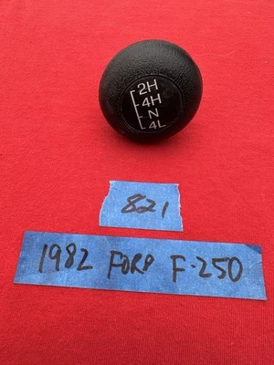 80-86 Transfer Case Shift Knob F150 F250 F350 Bronco 4WD (821) Foto 1 de 4