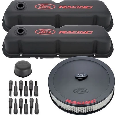 Ford Racing 302-500 Complete Dress Up Kit - Black Crinkle Finish - Image 1 of 3