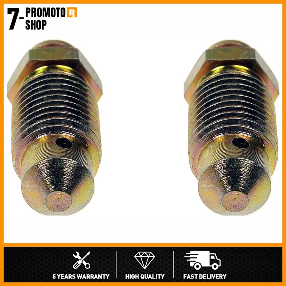 Dorman - HELP 2X Tornillo purga de freno delantero para Ford Bronco II 1984-1987 Foto 1 de 4