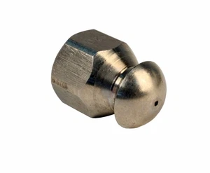 Erie Tools Button Nose 1/4" Sewer Jetter Drain Cleaning Nozzle 12.0 Orifice - Picture 1 of 3