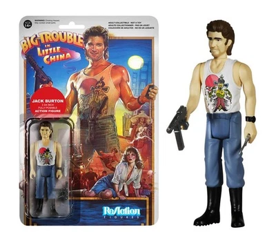 Figura de acción Funko ReAction Big Trouble in Little China Jack Burton Foto 1 de 2