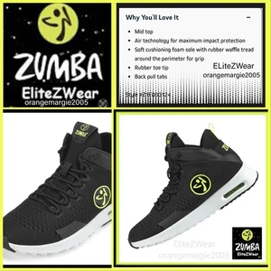 ZAPATOS ZUMBA ZAPATILLAS DEPORTIVAS DE CAÑA MEDIA Dance EliteZW Orlando Exclusivo de la Convención - Imagen 1 de 8