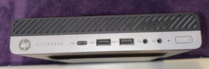 HP EliteDesk 705 G4 Mini Desktop PC AMD A6-9500E 3,00GHz 4GB 500GB W10P - Bild 1 von 8