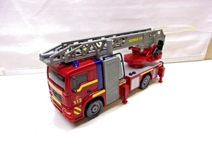 DICKIE TOYS Feuerwehr LKW Spielzeugauto mit Leiter 29cm x 12 cm mit Funktion - Bild 1 von 3