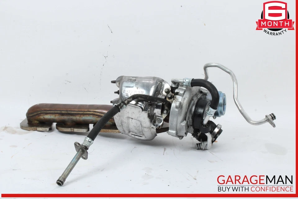 11-16 Mercedes X166 GL450 Right Turbocharger Turbo Charger Manifold OEM - Image 1 of 4