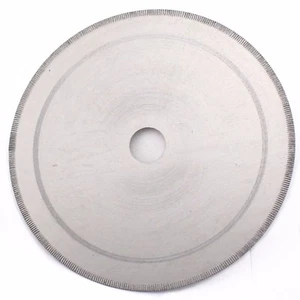 6"inch Diamond Lapidary Saw Blade Notched Rim 0.7mm Arbor 5/8" for Cutting Stone - Picture 1 of 14