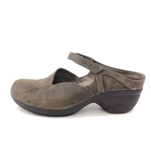 Patagonia Better Clog Curve Deep Espresso Leather Mary Jane Clogs Womens Size 9 - Picture 1 of 14