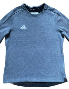 Adidas Unisex Embroidered Logo Crew Sweater Sweatshirt Gr. Medium M grau sehr guter Zustand - Bild 1 von 9