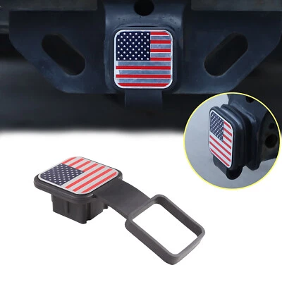 Trailer Hitch Cover-Plug Cap Rubber Tow Hook Cover For Toyota Tundra 2014-2021 - Image 1 of 4