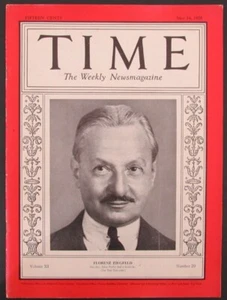 Revista Time Vol XI No 20 14 de mayo de 1928 Florencia Ziegfeld 183251 - Imagen 1 de 4