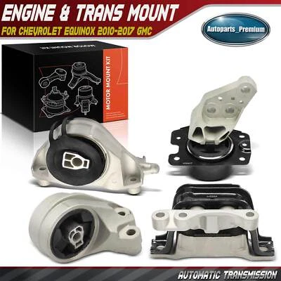 4x Motor automático y montaje de transmisión para Chevrolet Equinox 2010-2017 GMC Foto 1 de 4
