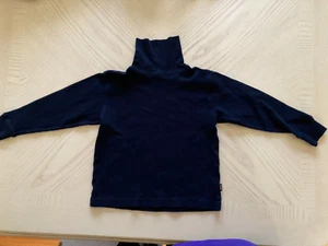 VTG GAP Kids Boys Sz 6-7 (small) Black Pullover Turtleneck Top Shirt - Picture 1 of 4