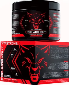Vitastrong Pre Workout | Potentissimo Preworkout | Con Aroma Di Origine Italiana - Foto 1 di 12