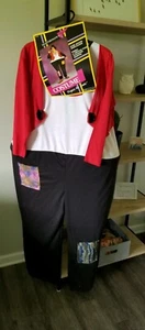VTG HALLOWEEN COSTUME 1980s NORBEN CANADA Hobo CLOWN hopped NOS - Picture 1 of 4