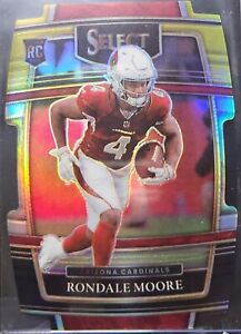 Rondale Moore - Black & Gold Concourse Diecut -2021 NFL Select Arizona Cardinals