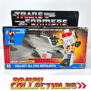NIB SEALED in Box 1985 1986 Transformers G1 Aerialbot SILVERBOLT MIB, See VIDEO! - Picture 1 of 9