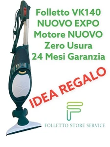 ASPIRAPOLVERE FOLLETTO VK140 EXPO NUOVO FIERISTICO ORIGINALE VORWERK 24M GARANZI - Foto 1 di 11