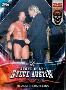 2021 Topps WWE Superstars 25 Años Stone Cold Steve Austin #181 Austin Era Begin - Imagen 1 de 1