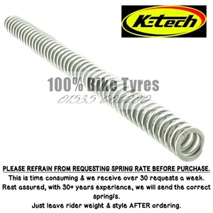 BETA X-TRAINER 250 2016 - 2025 K-Tech Fork Spring (x1) 38.5 x 555mm (VARIOUS) - Picture 1 of 2