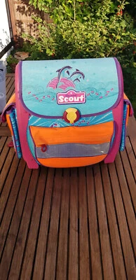Scout Ranzen Delfin guter Zustand - Bild 1 von 4