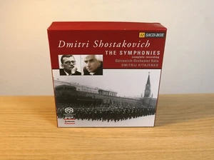 Shostakovich The Symphonies Dmitrij Kitajenko 12 SACD Box Set *LIKE NEW* 12 CD - Picture 1 of 4