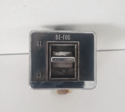 Interruptor desempañador trasero Chevelle Camaro Nova Impala 1968-1977 y bisel Cutlass 69 Foto 1 de 4