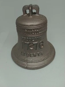 Liberty Bell - Cast Iron Still Bank - Vintage - Picture 1 of 6