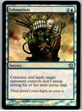 FOIL Exhaustion | MtG Magic 9th Edition QN | English | NM