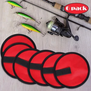 6 Pack Lure Wrap Lure Covers Fishing Bait Covers Lure Hook Covers Lure Guard AU - Picture 1 of 11