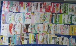 #51 Lot-150+ Humorous Valentine St. Patrick Easter 1990-2010 USED Greeting Card - Picture 1 of 23