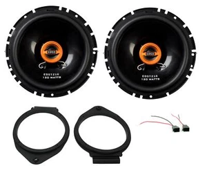 EDGE EDST216-E6 6.5" Coaxial Car Door Audio Speakers For Vauxhall Meriva Zafira - Picture 1 of 4