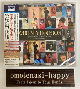 Whitney Houston Japanese Singles Collection Greatest Hits from JP CD 5hours2min - Imagen 1 de 14