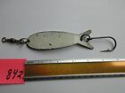 842) F W  (Bill Norman?) Vintage fishing lure spoon fish shape.4 1/2" Body.