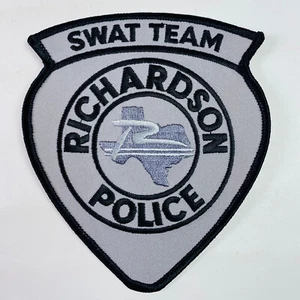 Parche táctico tenue del equipo SWAT de la policía Richardson Texas TX A6 - Imagen 1 de 2