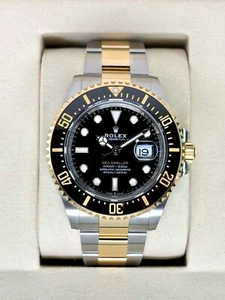 New 2025 Rolex Sea-Dweller 43mm 126603 Two-Tone Black Dial - Picture 1 of 10